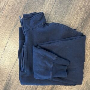 Aritzia Cozy Fleece Boyfriend Quarter Zip